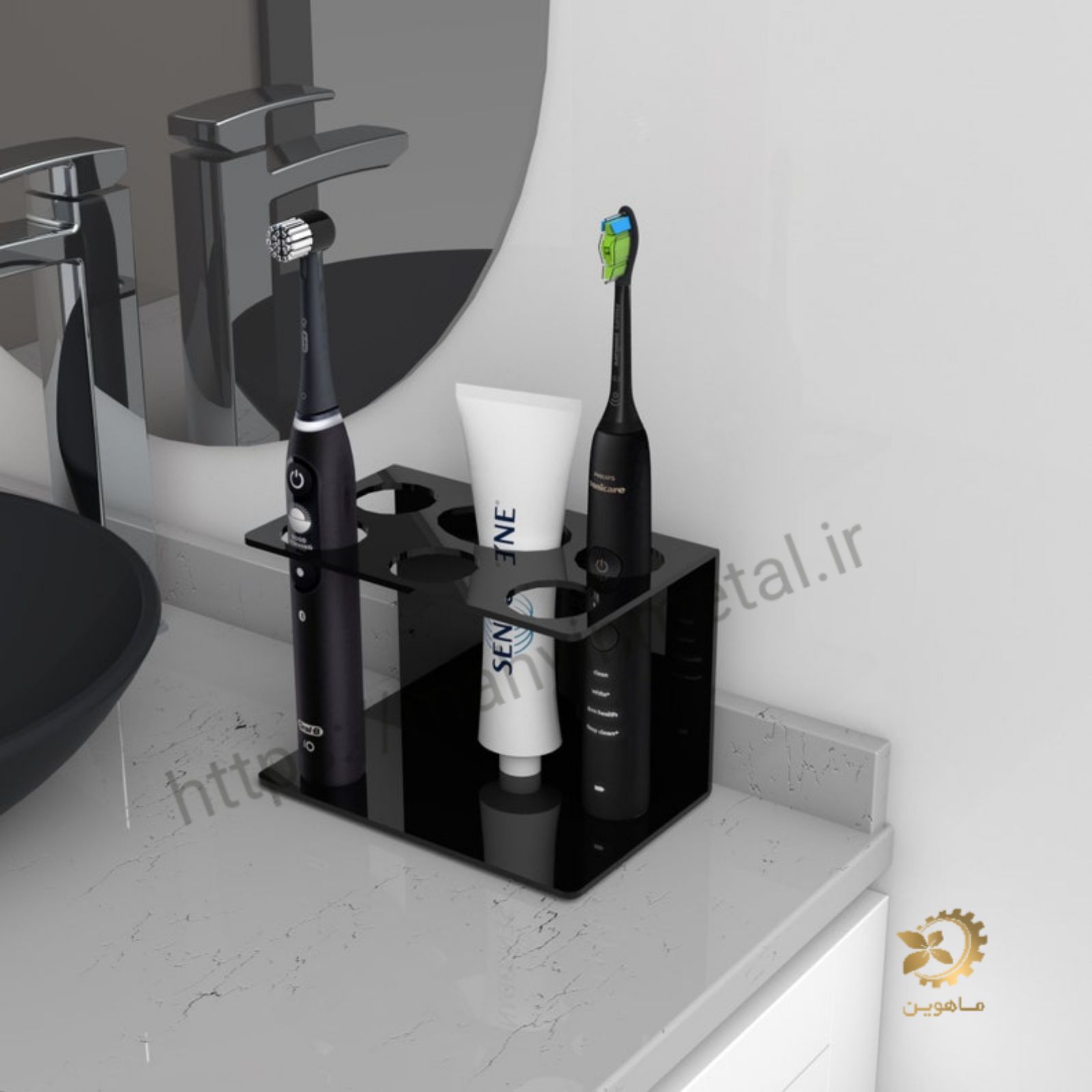استند فلزی سرویس بهداشتی